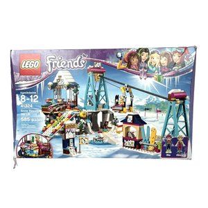LEGO Friends Snow Resort Ski Lift 41324 With Mini Figures, Extra Pieces Retired